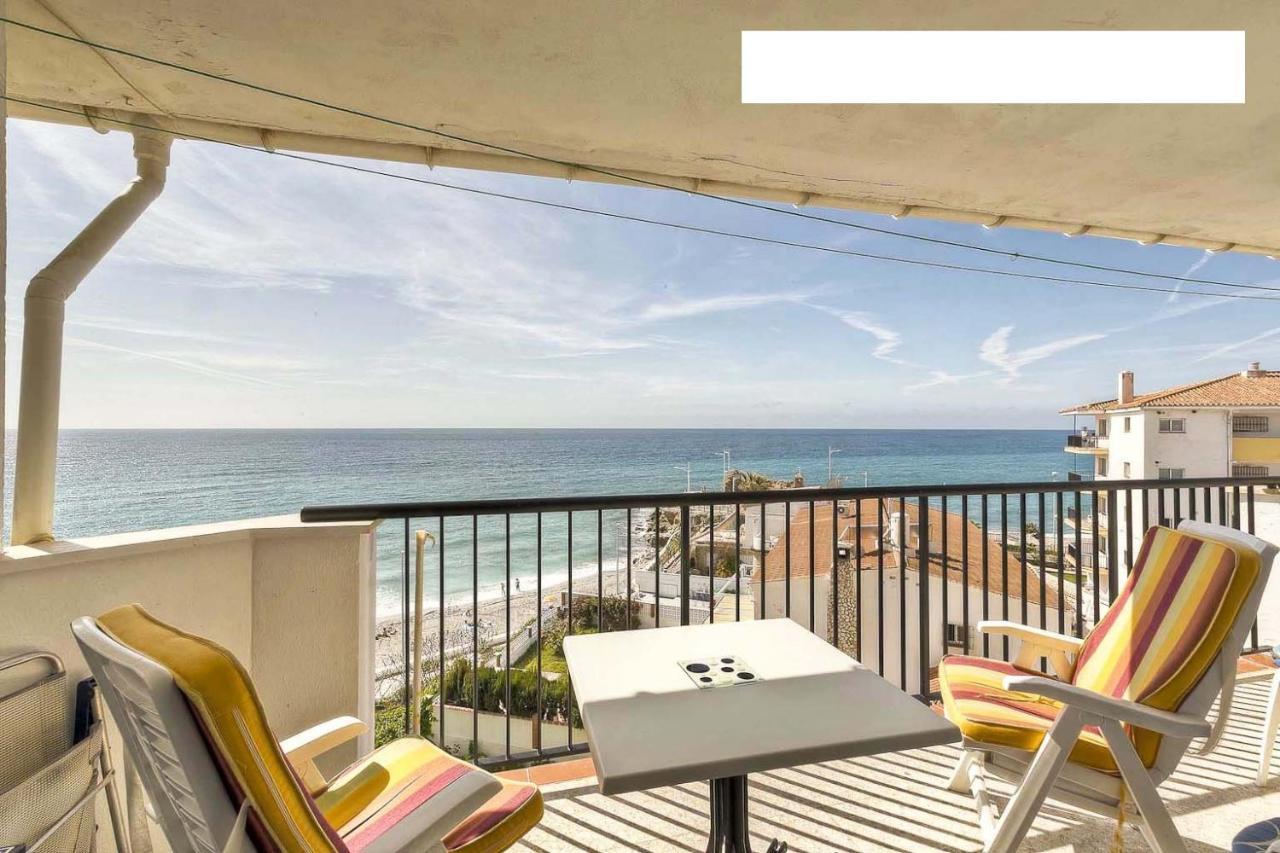 Precioso Apartamento Frontal Al Mar Nerja Exterior foto